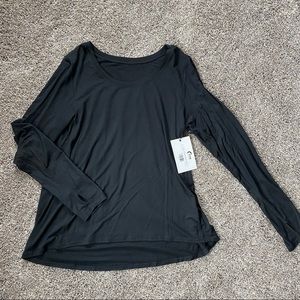 ZYIA Heavenly Black Long Sleeve New With Tags Large